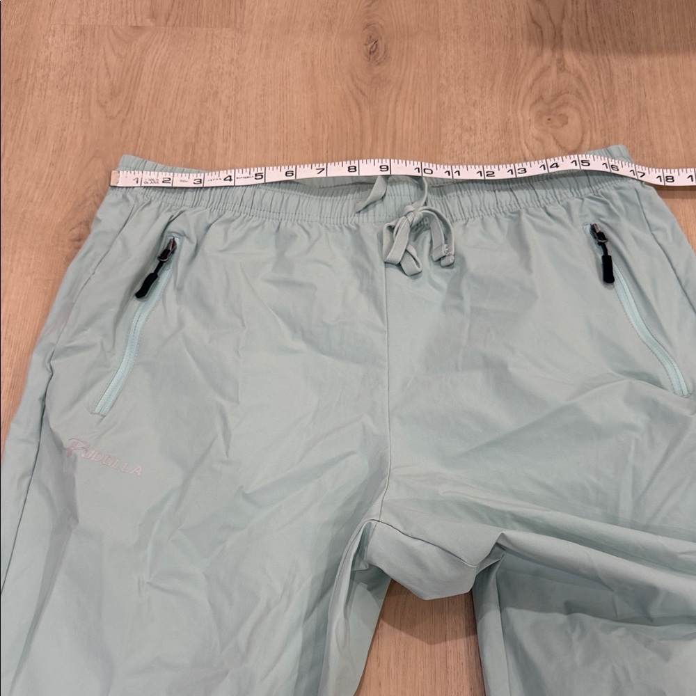 Pudolla Light Blue Drawstring Pants - Picture 5 of 7